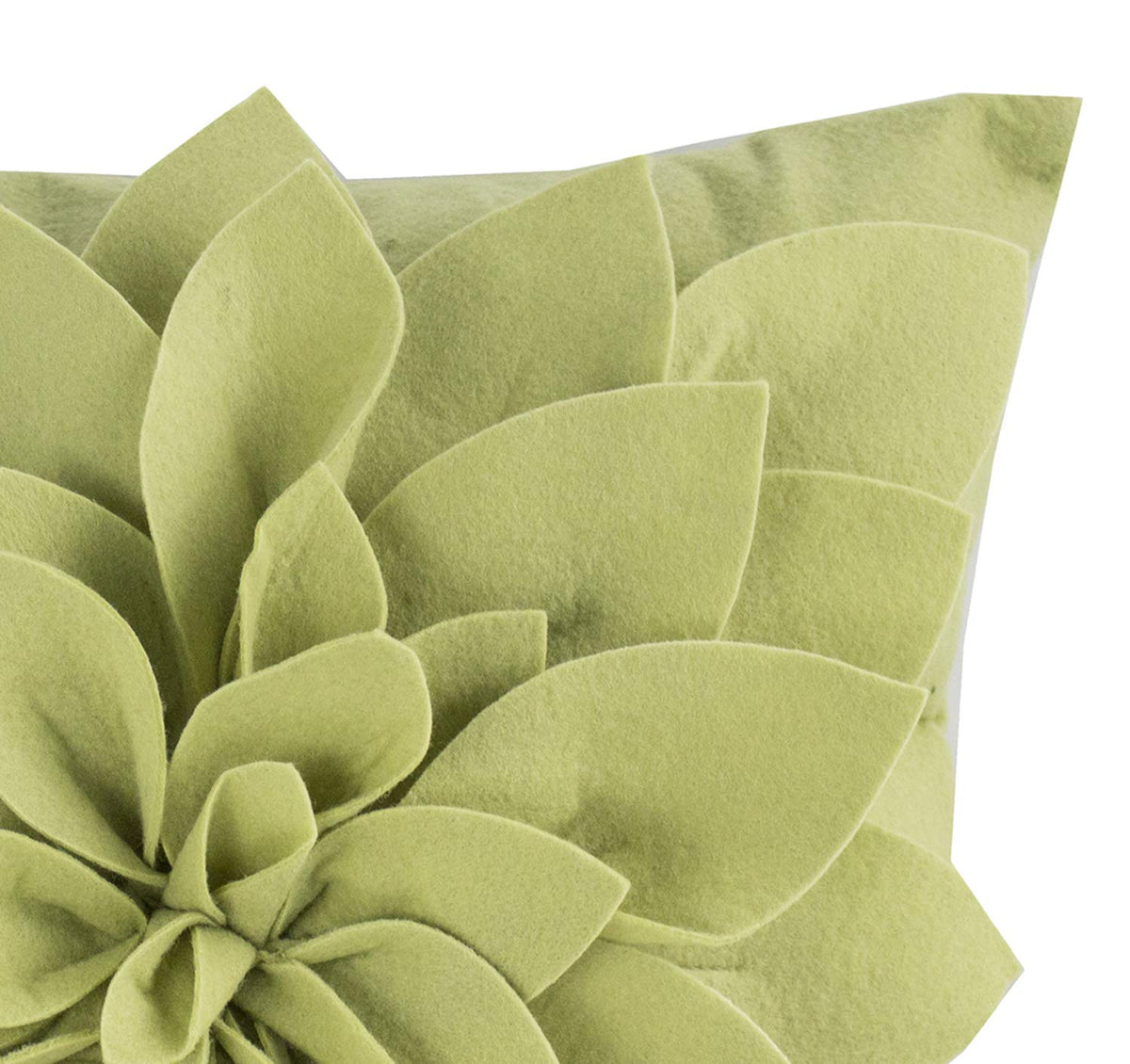 Sara's Garden Petal Decorative Throw Pillow (17" Square)