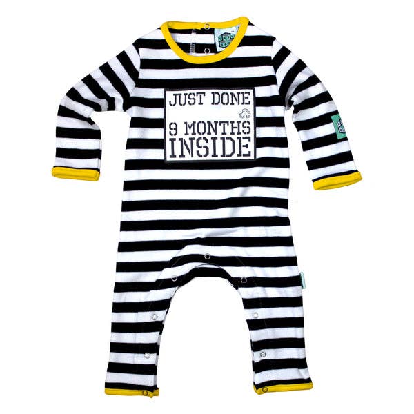 Just Done 9 Months Inside Baby Outfit