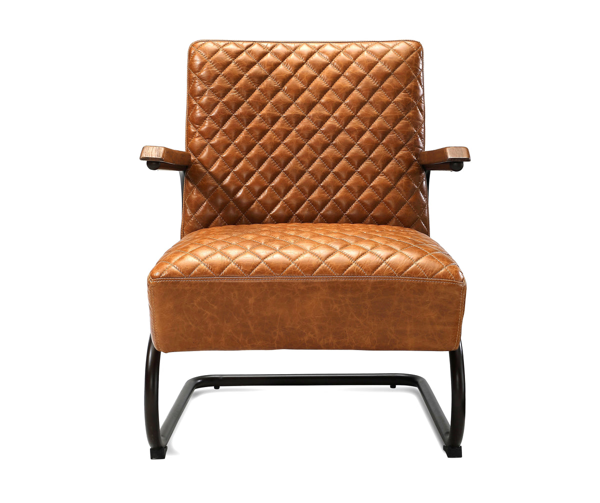 Sergio Top Grain Leather Armchair