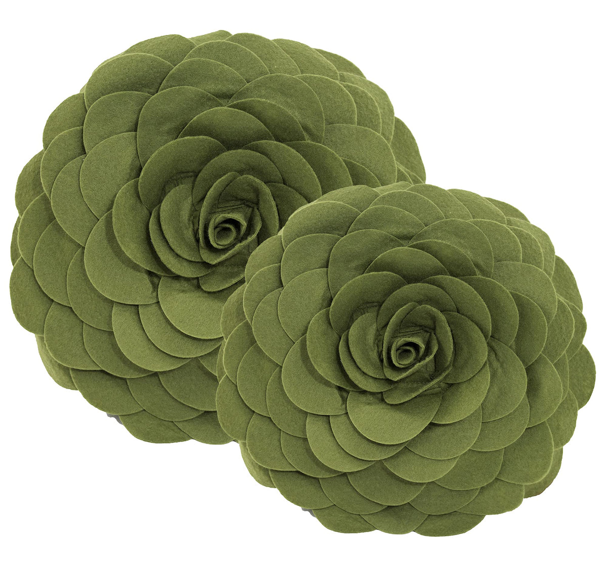 Eva's Flower Garden Decorative Throw Pillow (16" Round - Cover Only)