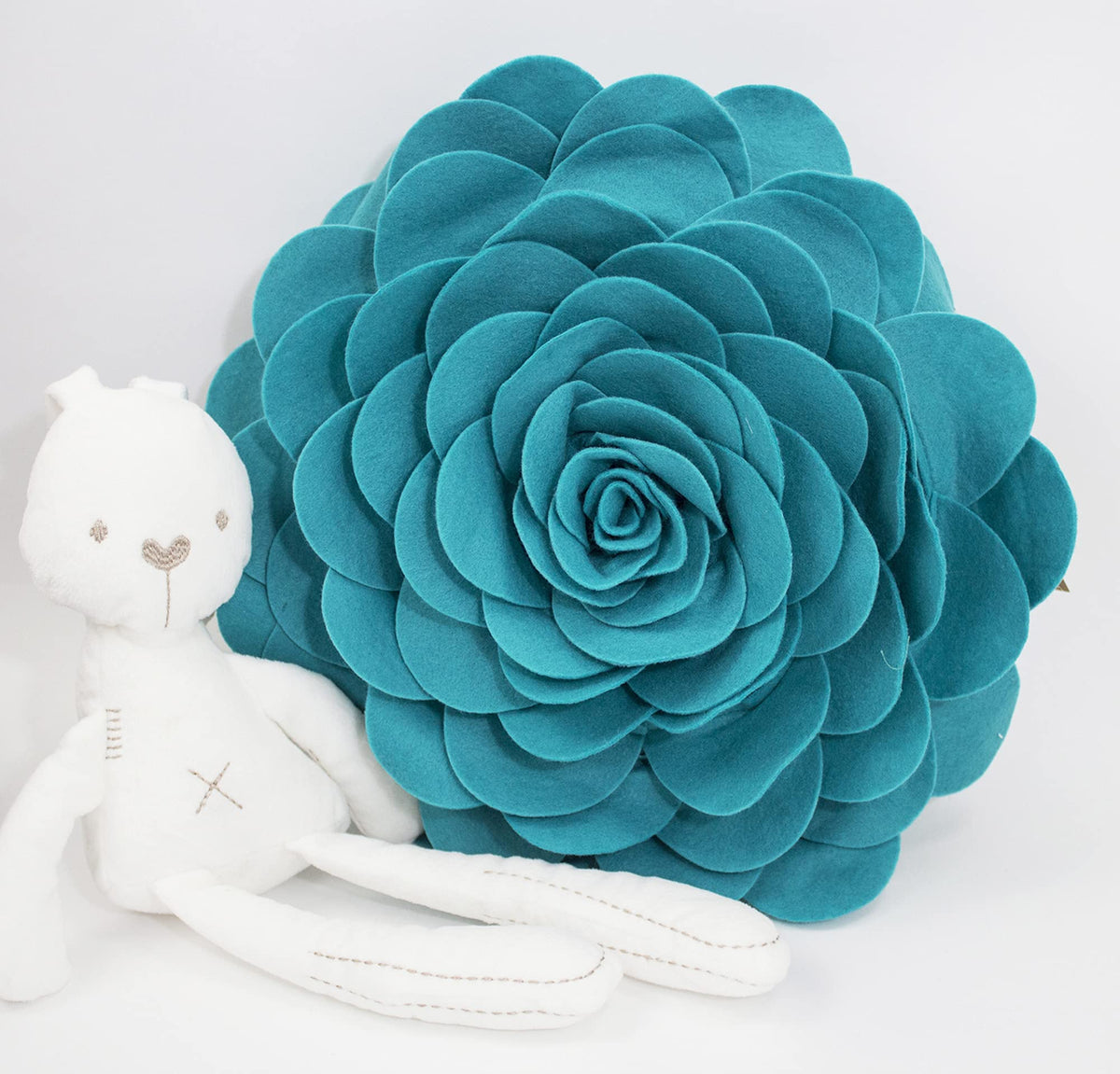 Eva's Flower Garden Decorative Throw Pillow