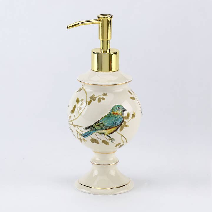 Gilded Birds Lotion Pump