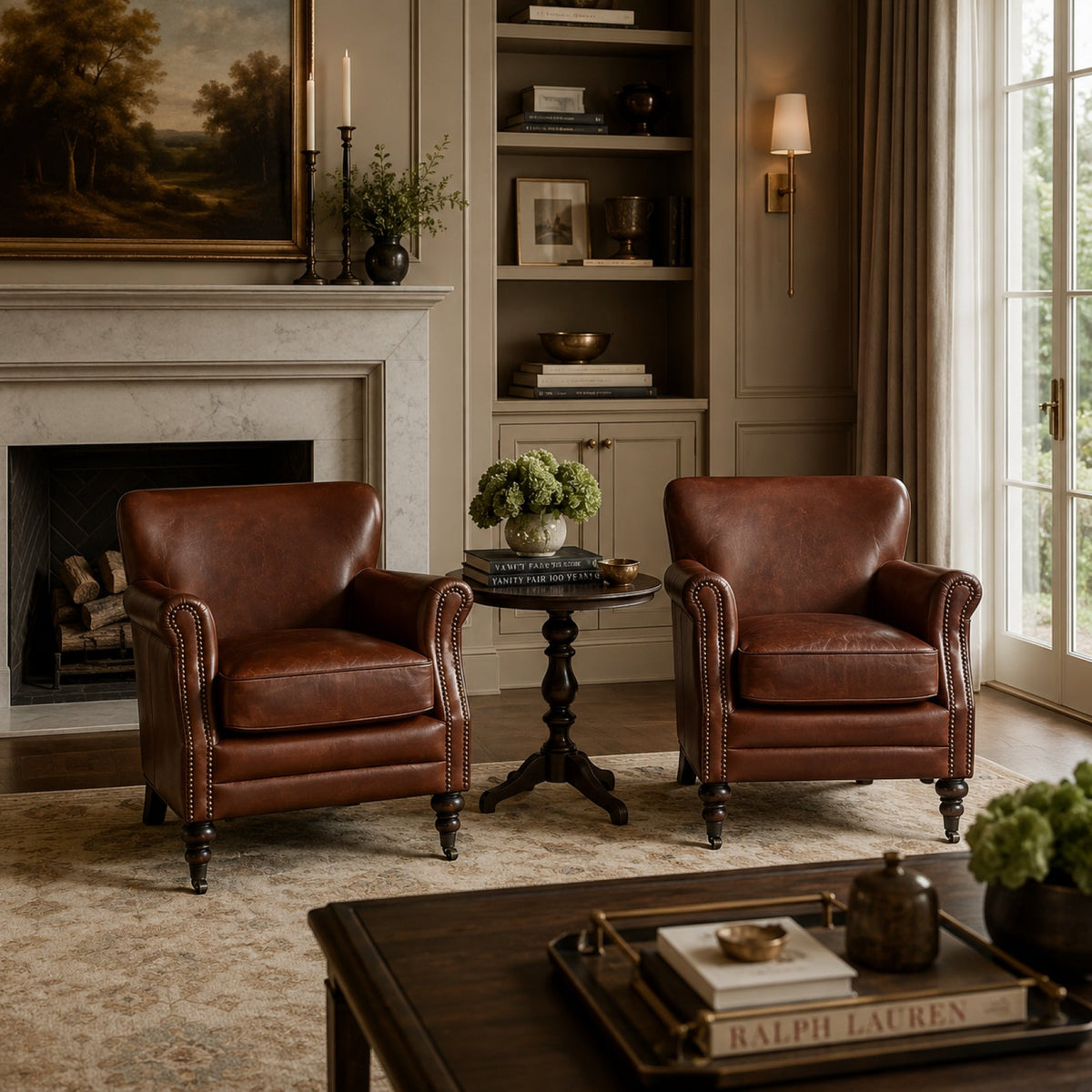 Duluth Full Top Grain Leather Armchair