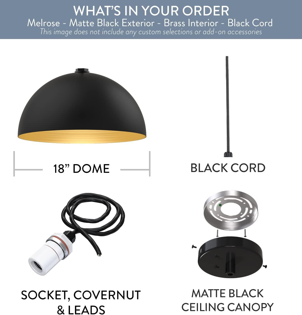 Pendant Dome Light