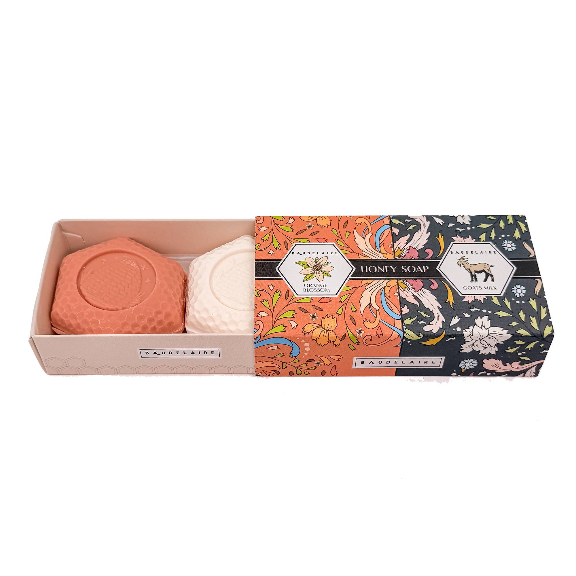 Orange Blossom/Goats Milk Honey Soap (1.4oz - Matchbox Duo)