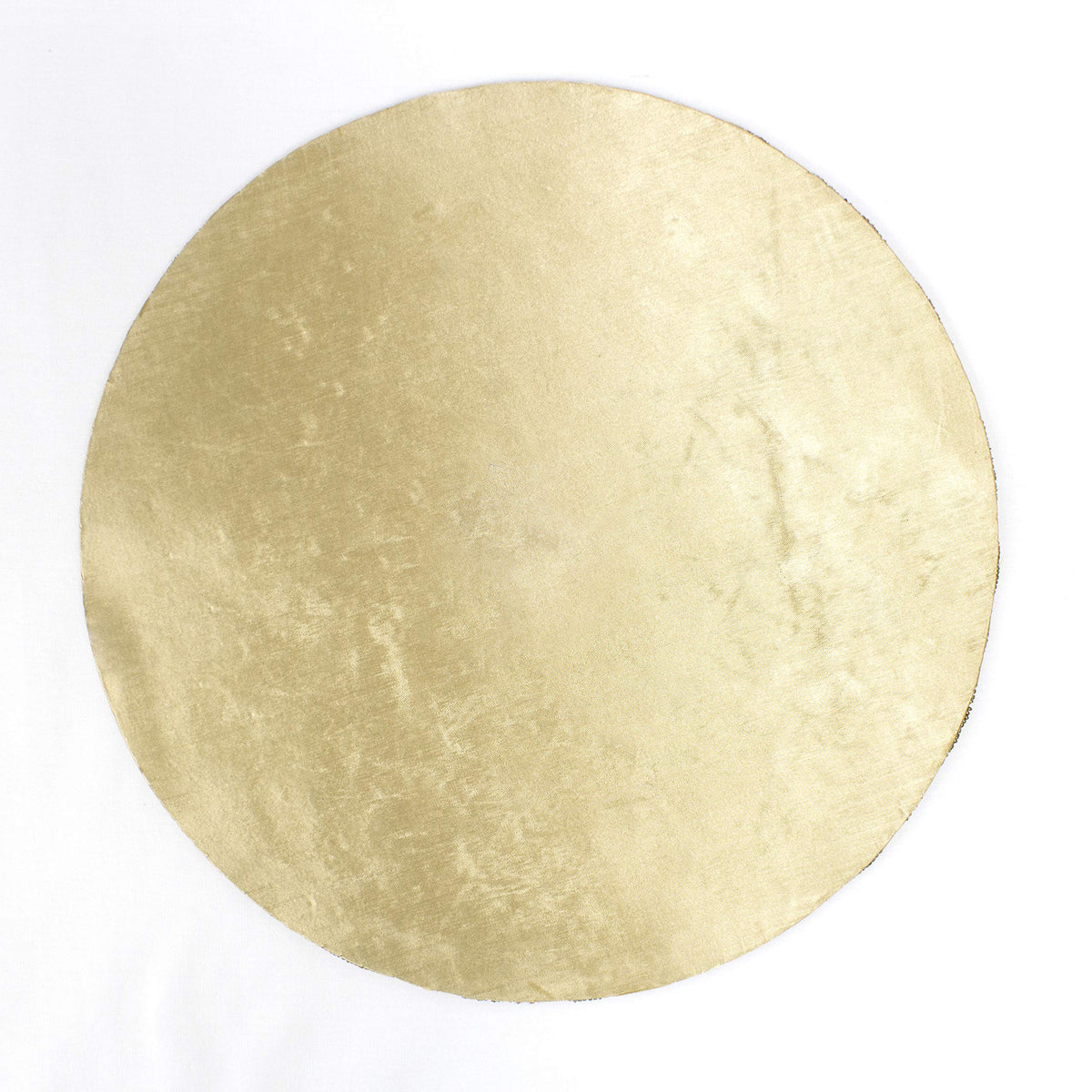 Elegant Hand Beaded Design Round Placemat