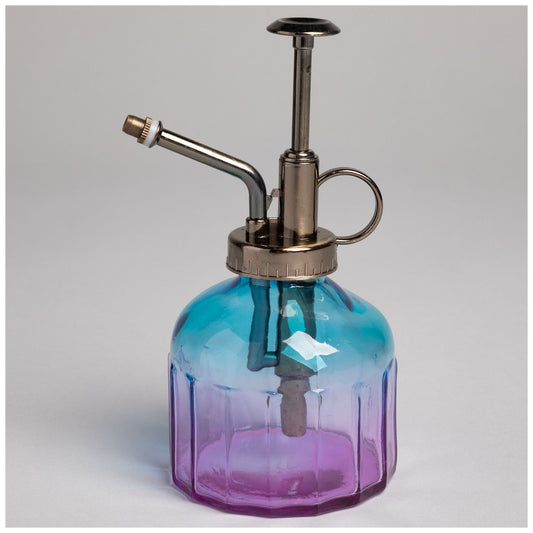 Nebulizzatore per piante in vetro colorato