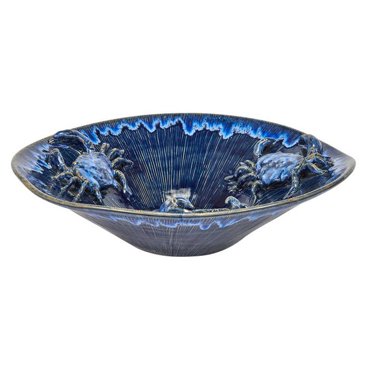 Ocean Depths Crab Ceramic Bowl