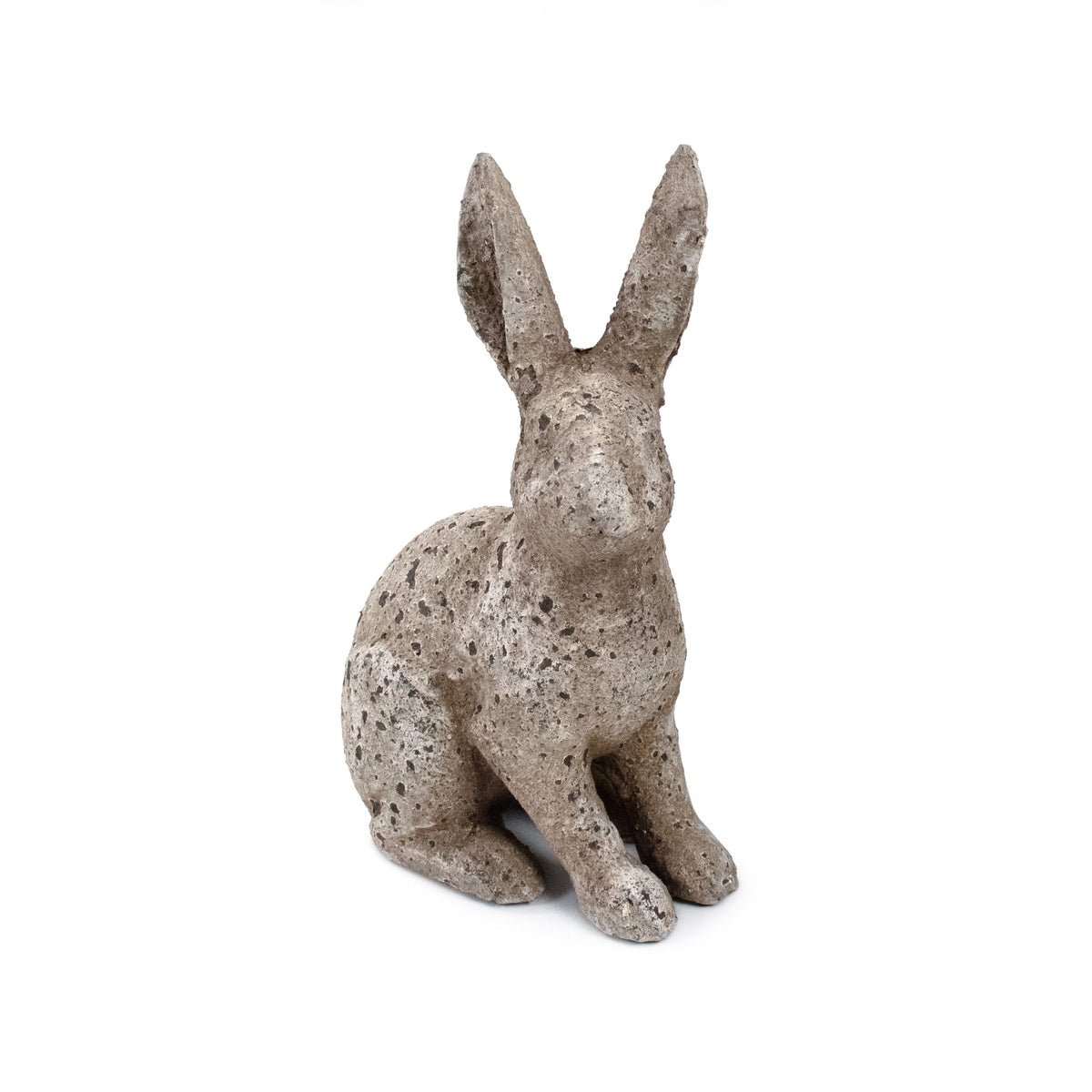 Rustic Resin Rabbit Figurine
