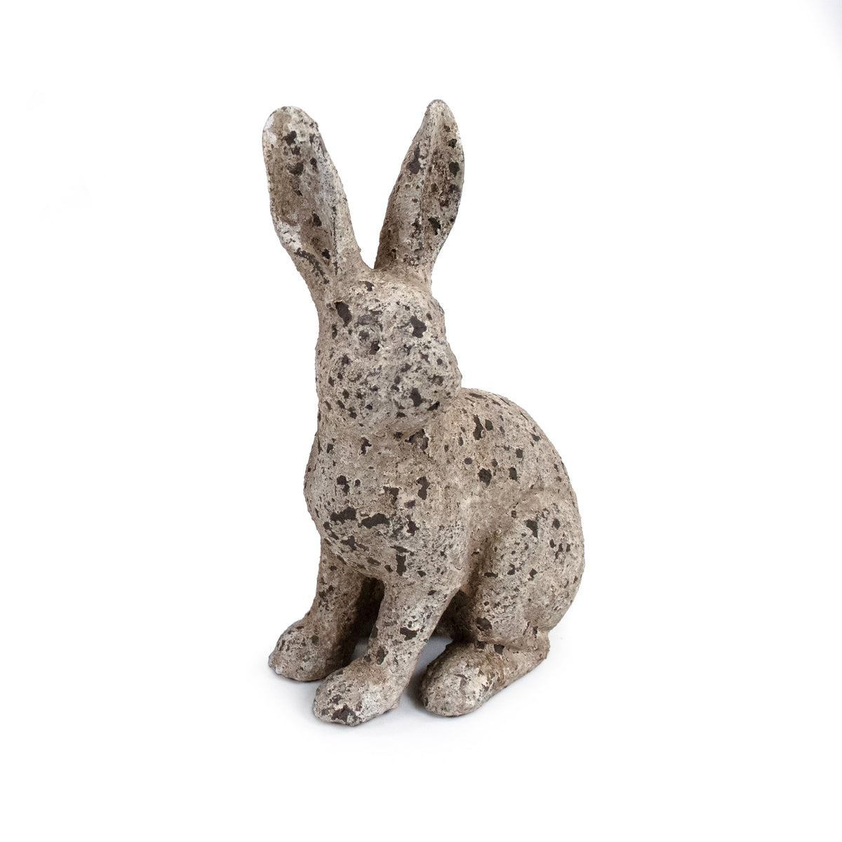 Rustic Resin Rabbit Figurine