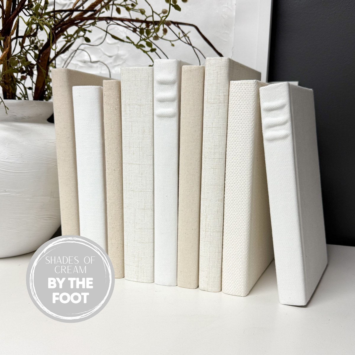 Shades of Cream- By the Foot