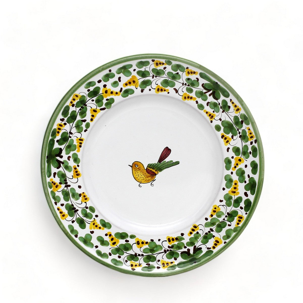 ARABESCO VERDE DERUTA: Piatto da insalata/dessert