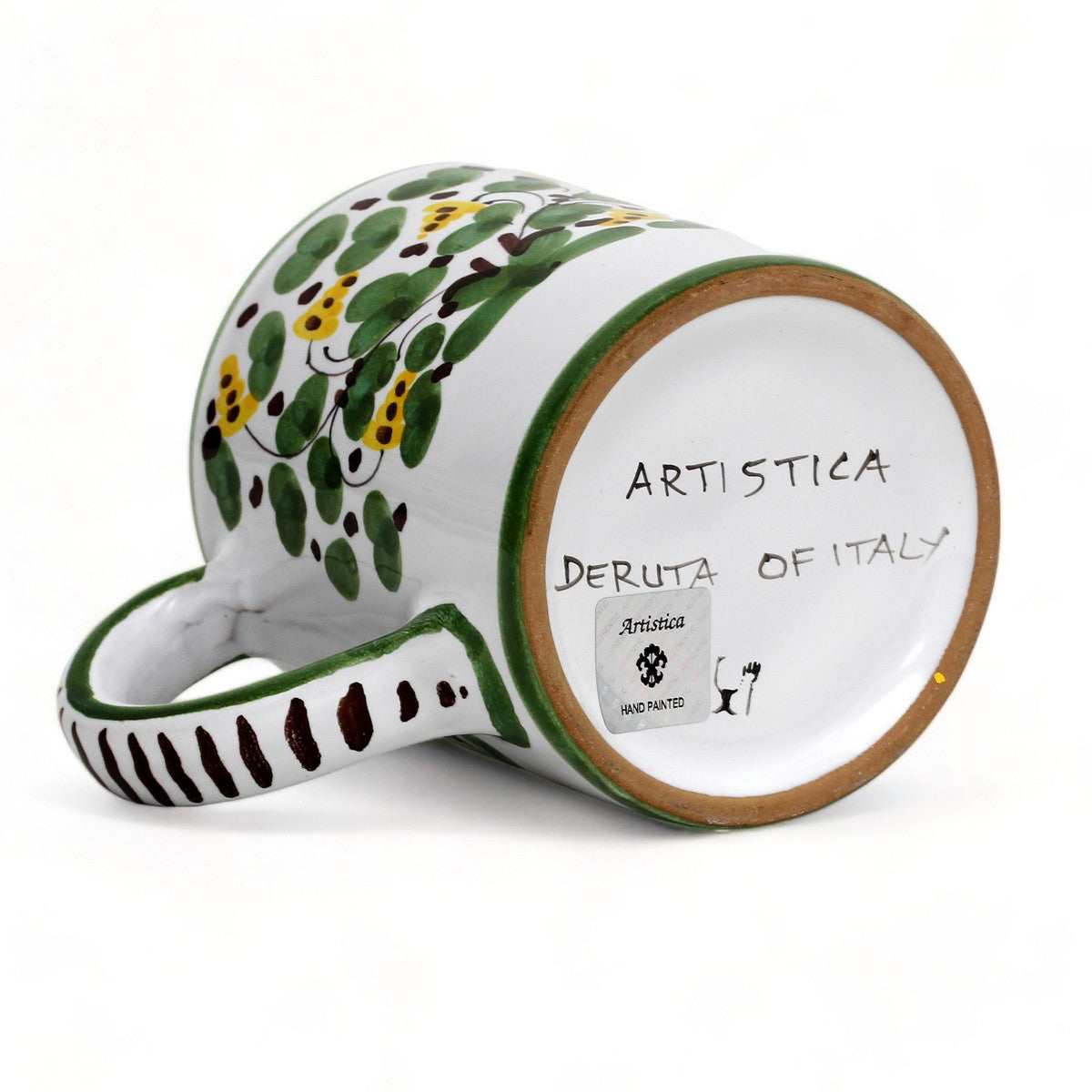 ARABESCO VERDE DERUTA: Mug (10 Oz.)