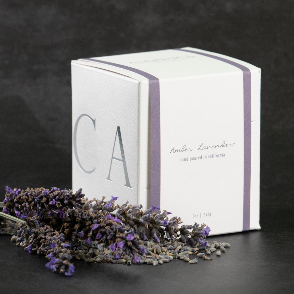 Amber Lavender 9oz Candle