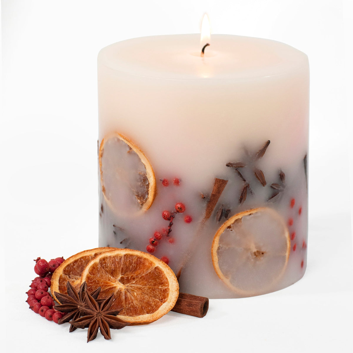 Holiday Memories Botanical Candle