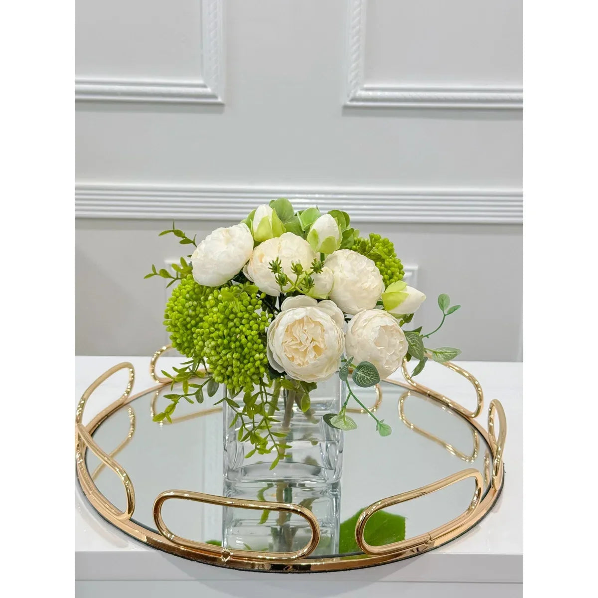 Blush Élan Faux Floral Arrangement