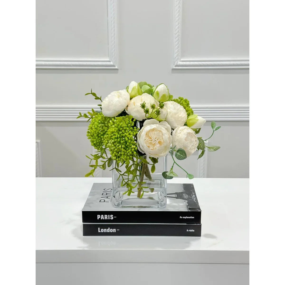 Blush Élan Faux Floral Arrangement