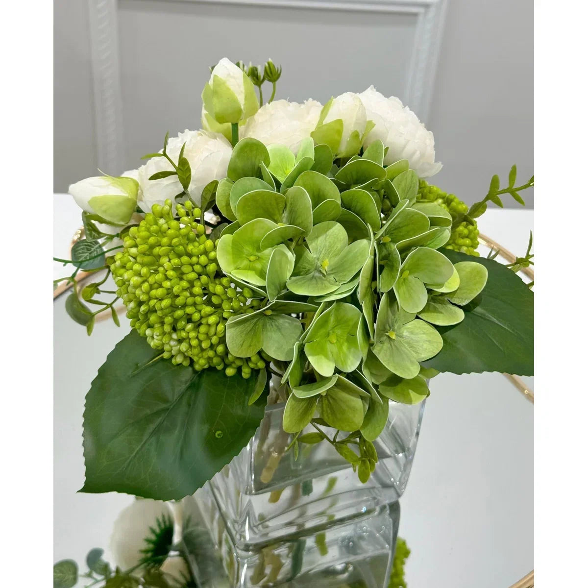 Blush Élan Faux Floral Arrangement