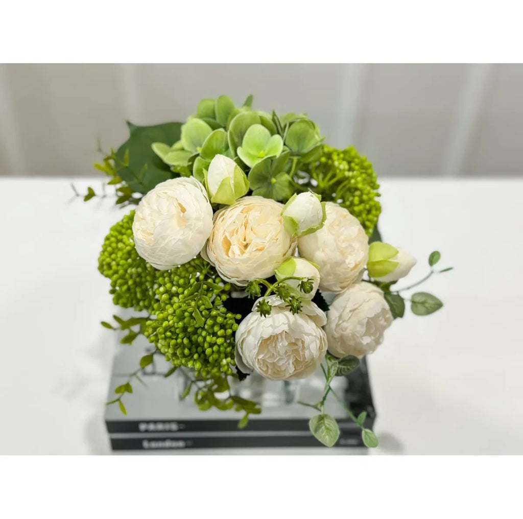 Blush Élan Faux Floral Arrangement
