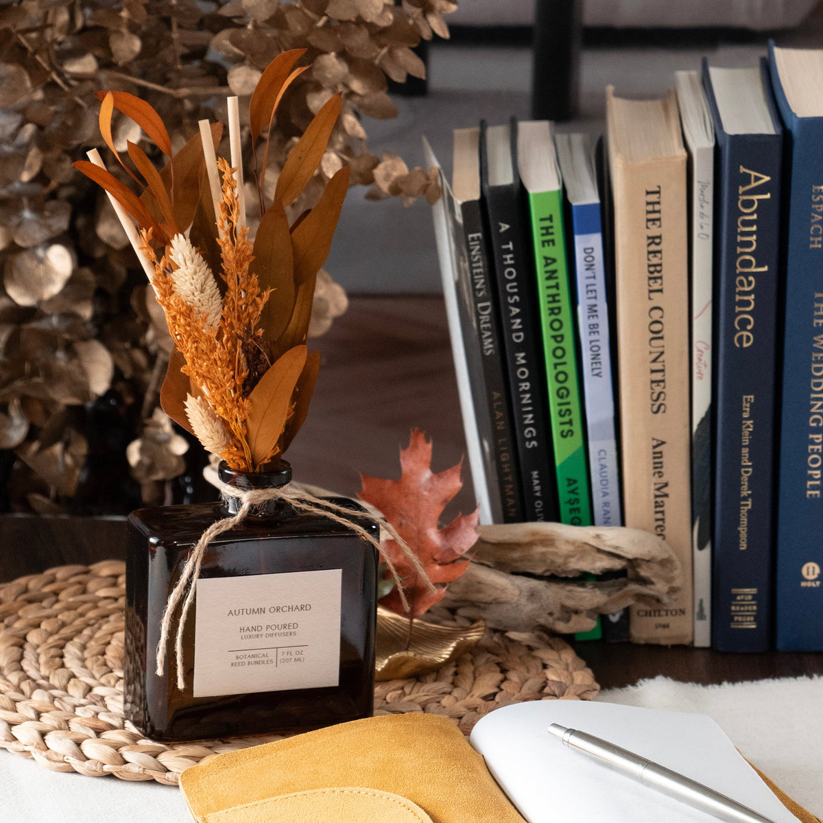 Autumn Orchard Bouquet Reed Bundle Fragrance Diffuser