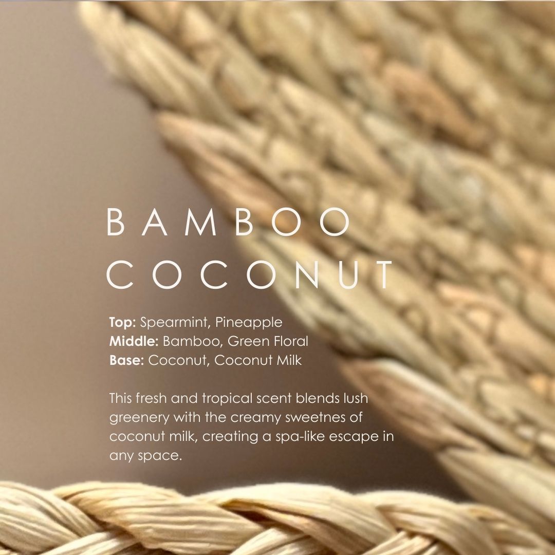 Bamboo Coconut Soy Candle