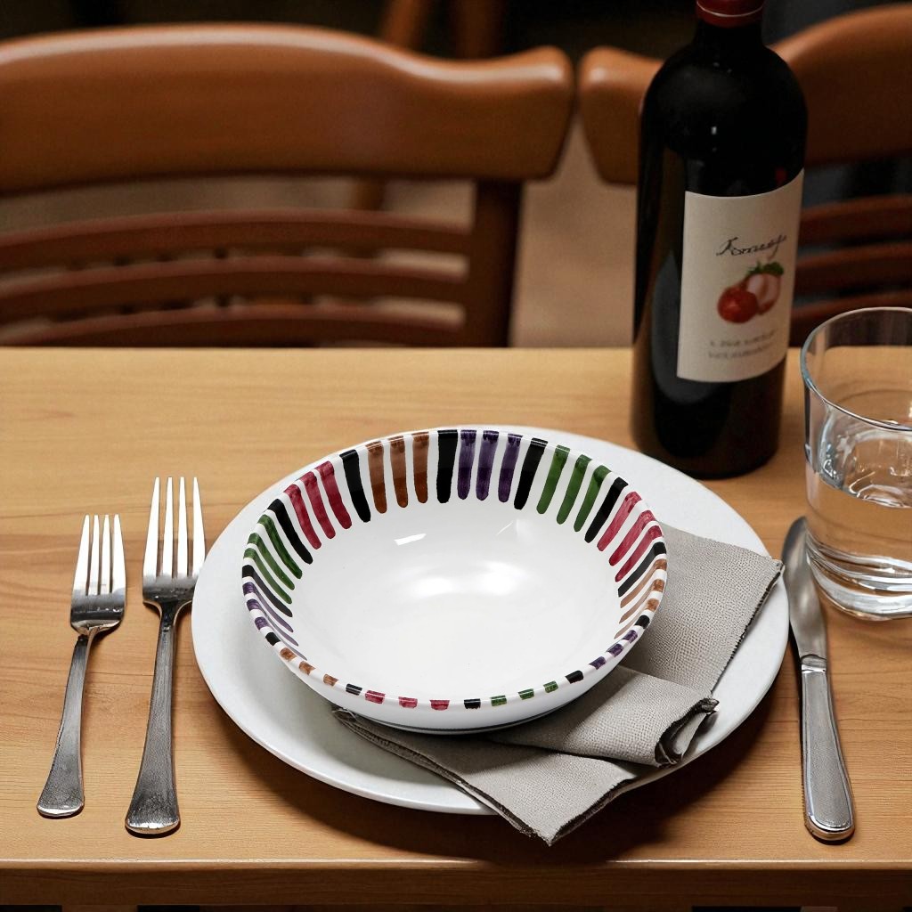 BELLO : Assiette à pâtes/soupe