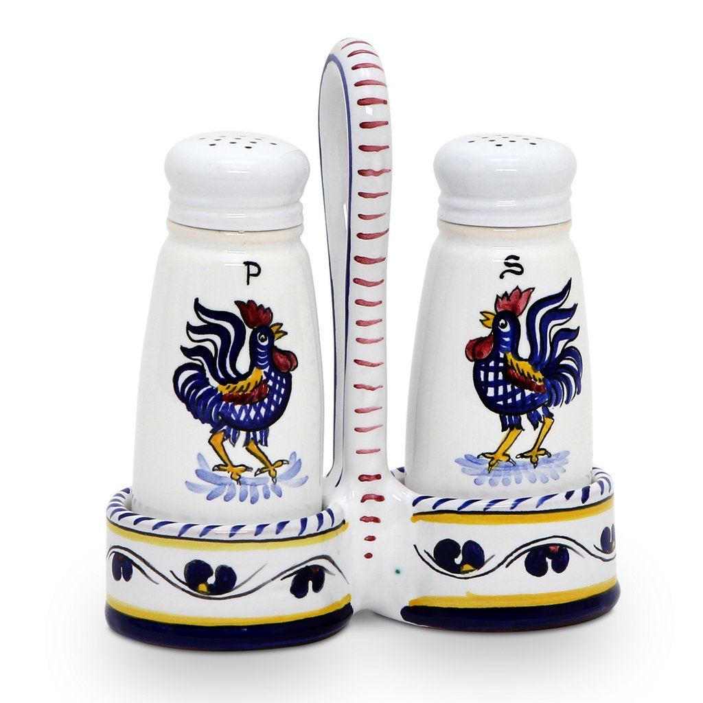 COQ BLEU D'ORVIETO : Ménagère sel et poivre