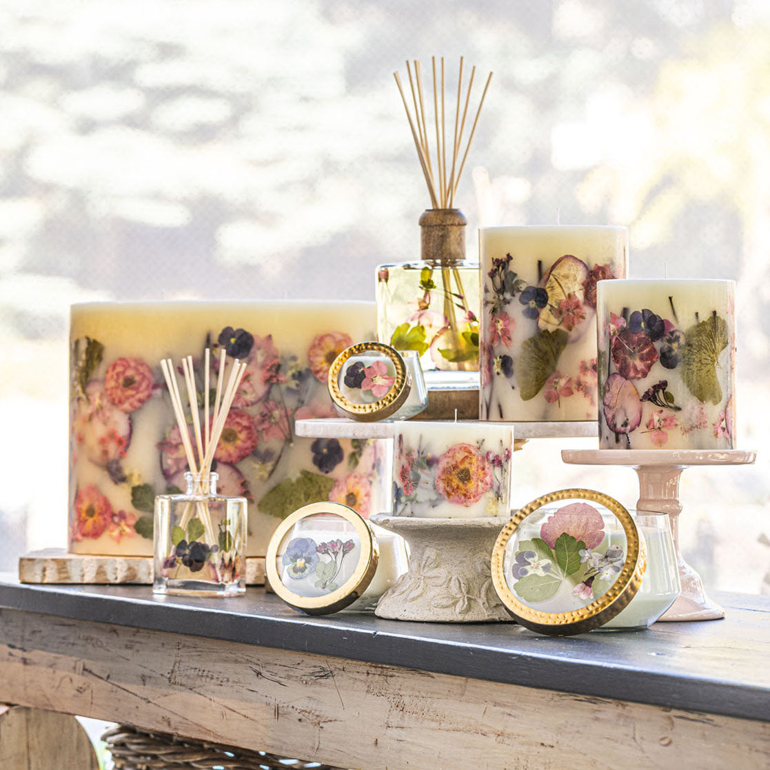 Signature Botanical Reed Diffuser - Blushing Rosewood