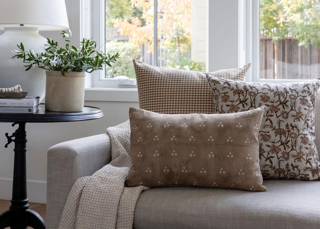 Designer Benton Pillow Cover with Insert – 20x20