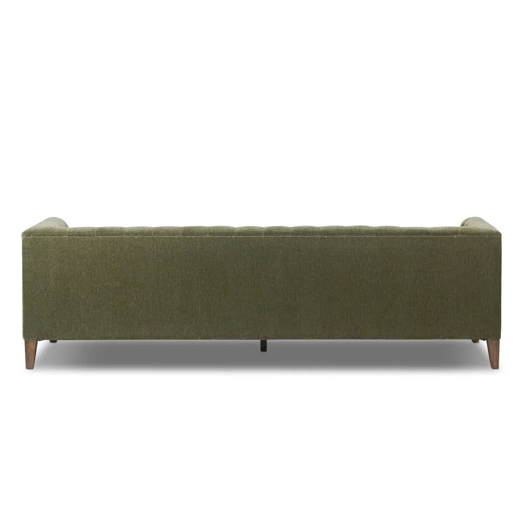 Verona Grand Tufted Chesterfield Velvet Sofa – 96"