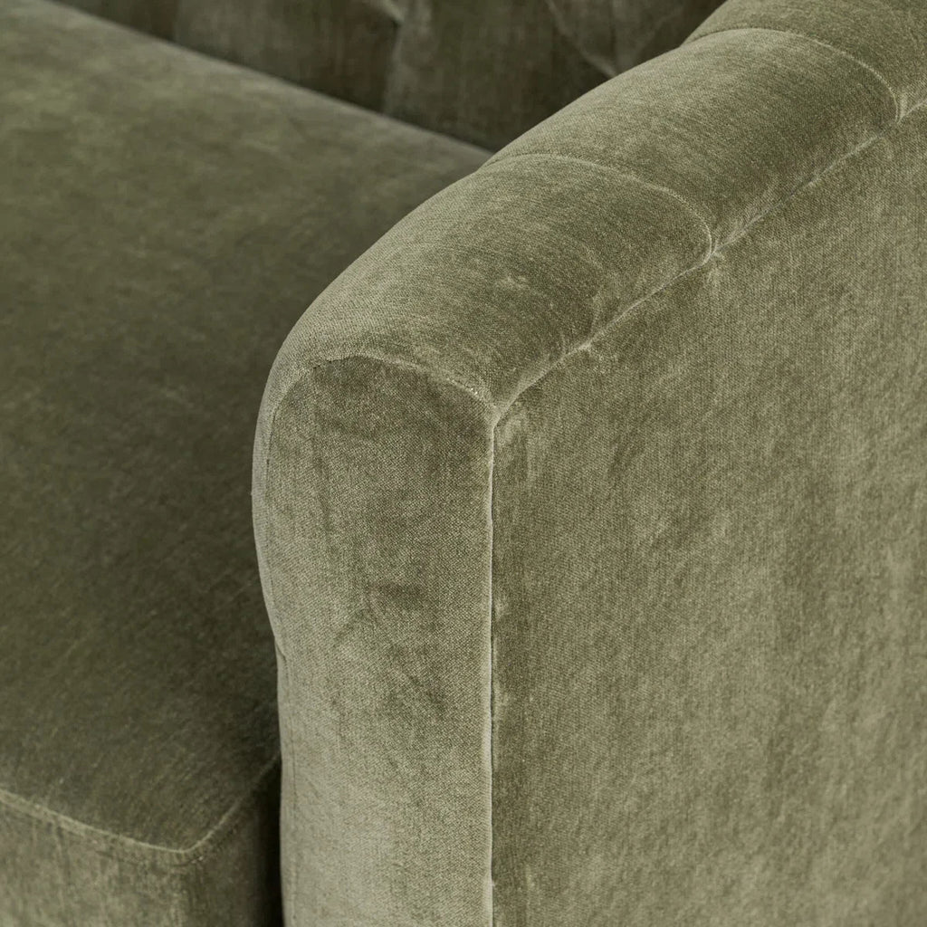 Verona Grand Tufted Chesterfield Velvet Sofa – 96"