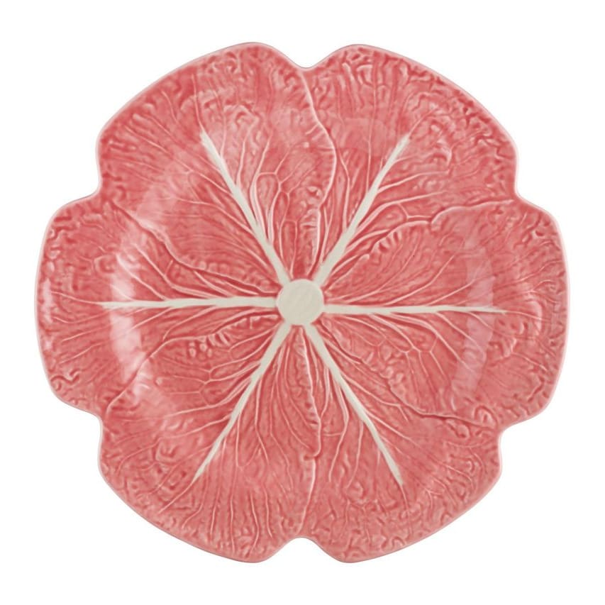 Bordallo Pinheiro Pink Cabbage Charger Plate 12" - Set of Two