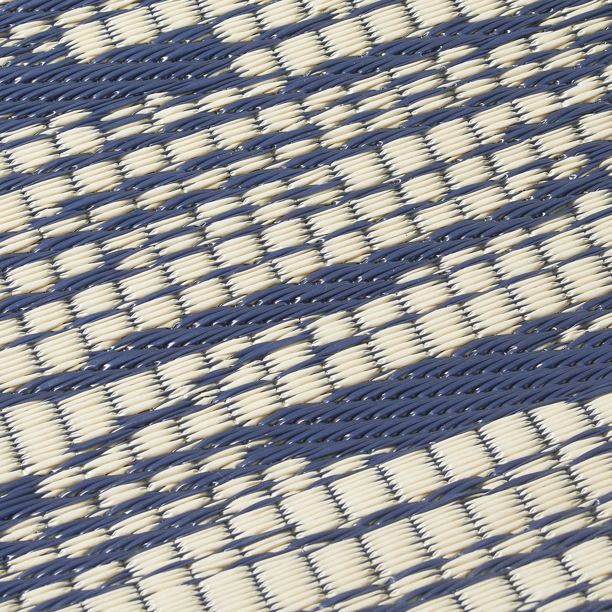 Brooklyn - Blue Abstract Outdoor Rug for Patio
