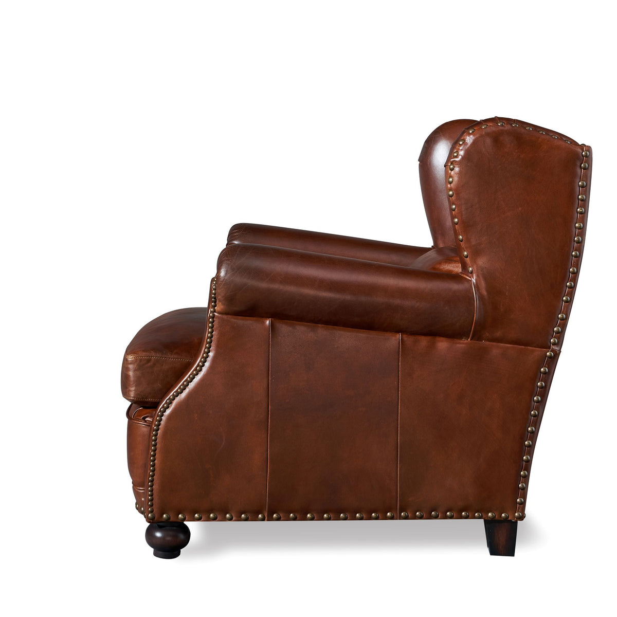 Sego Top Grain Leather Arm Chair