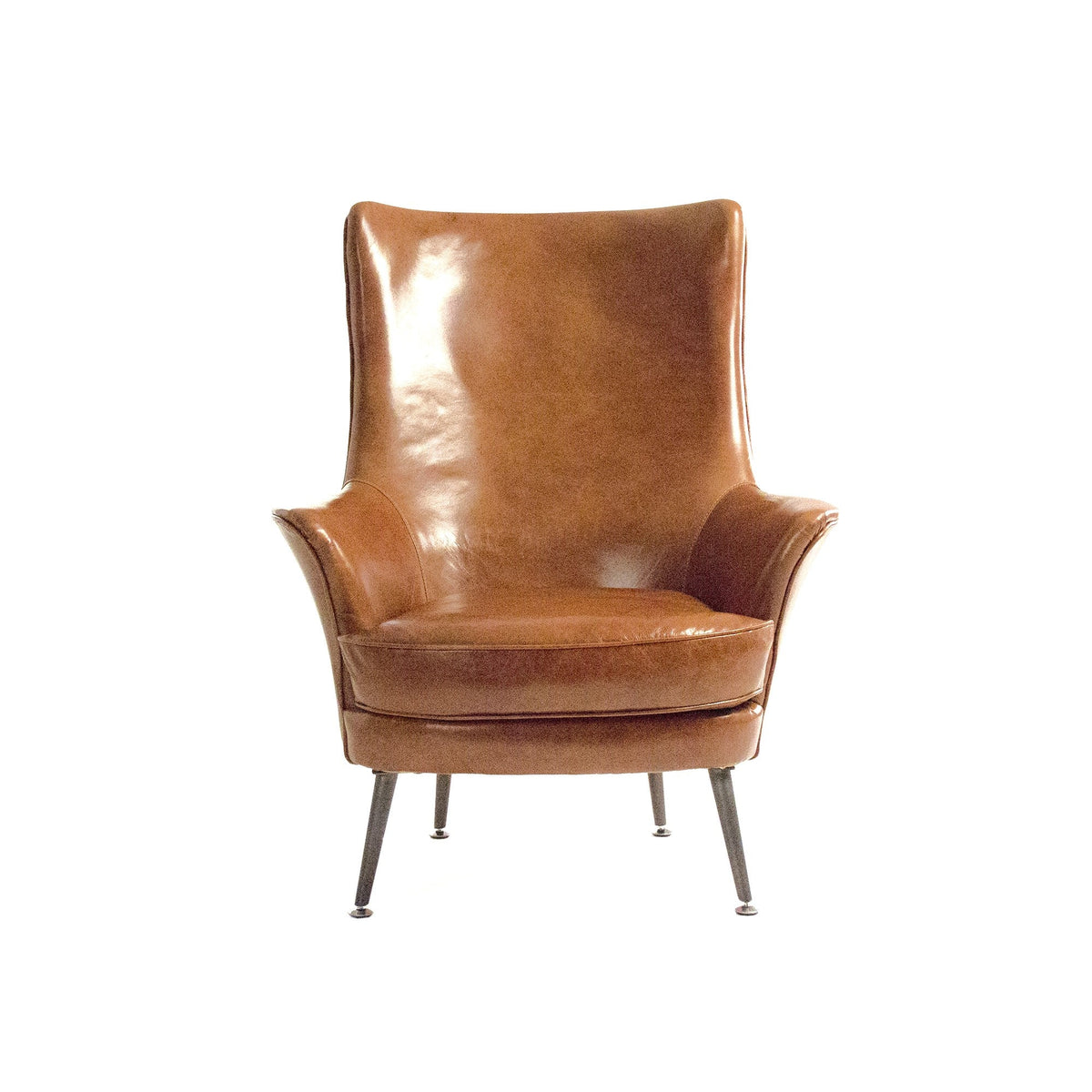 Dario Full Grain Leather Arm Chair