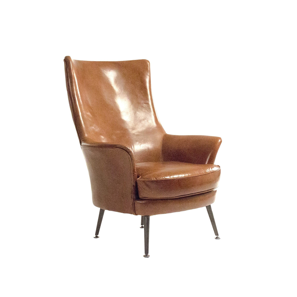Dario Full Grain Leather Arm Chair