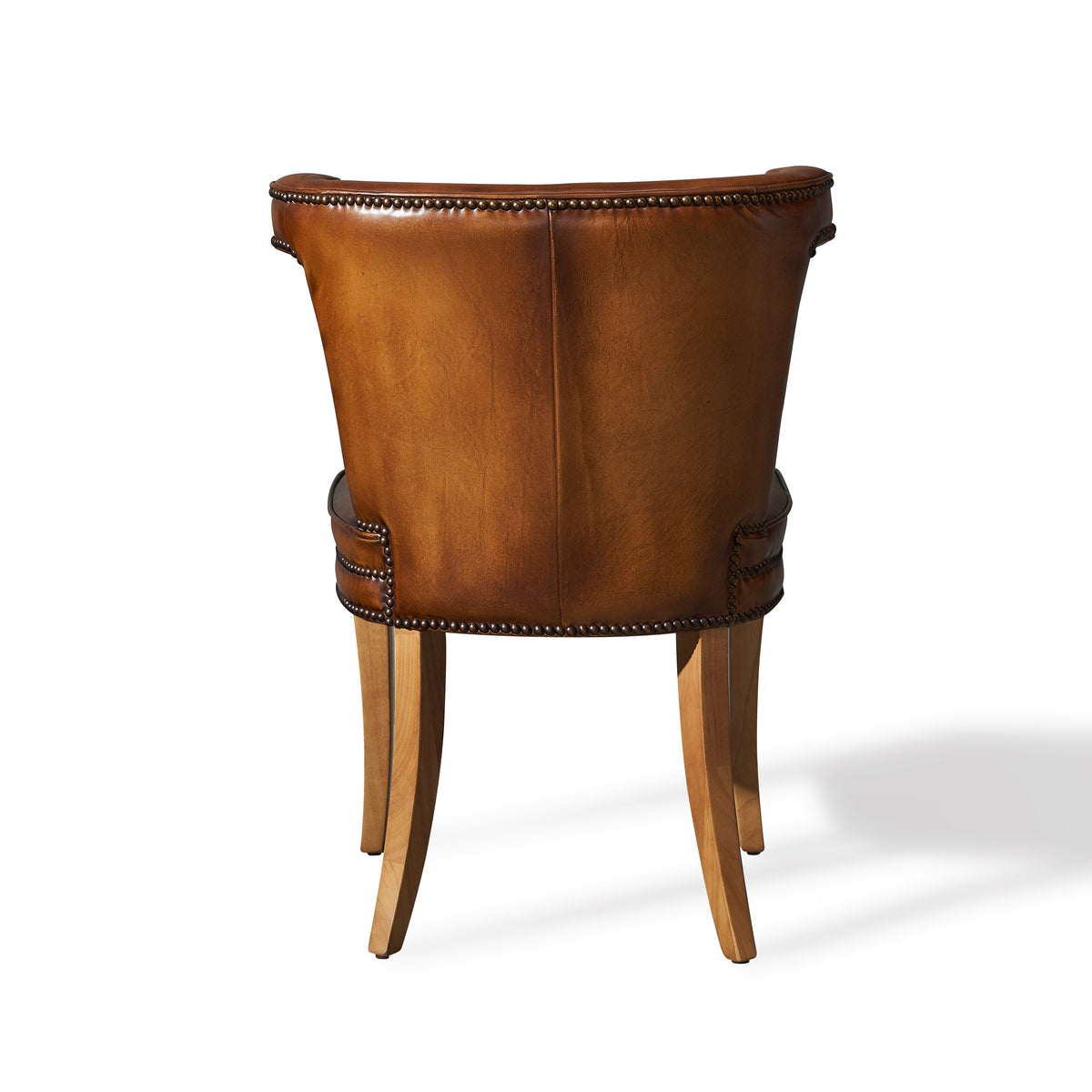 Luca Top Grain Leather Side Chair