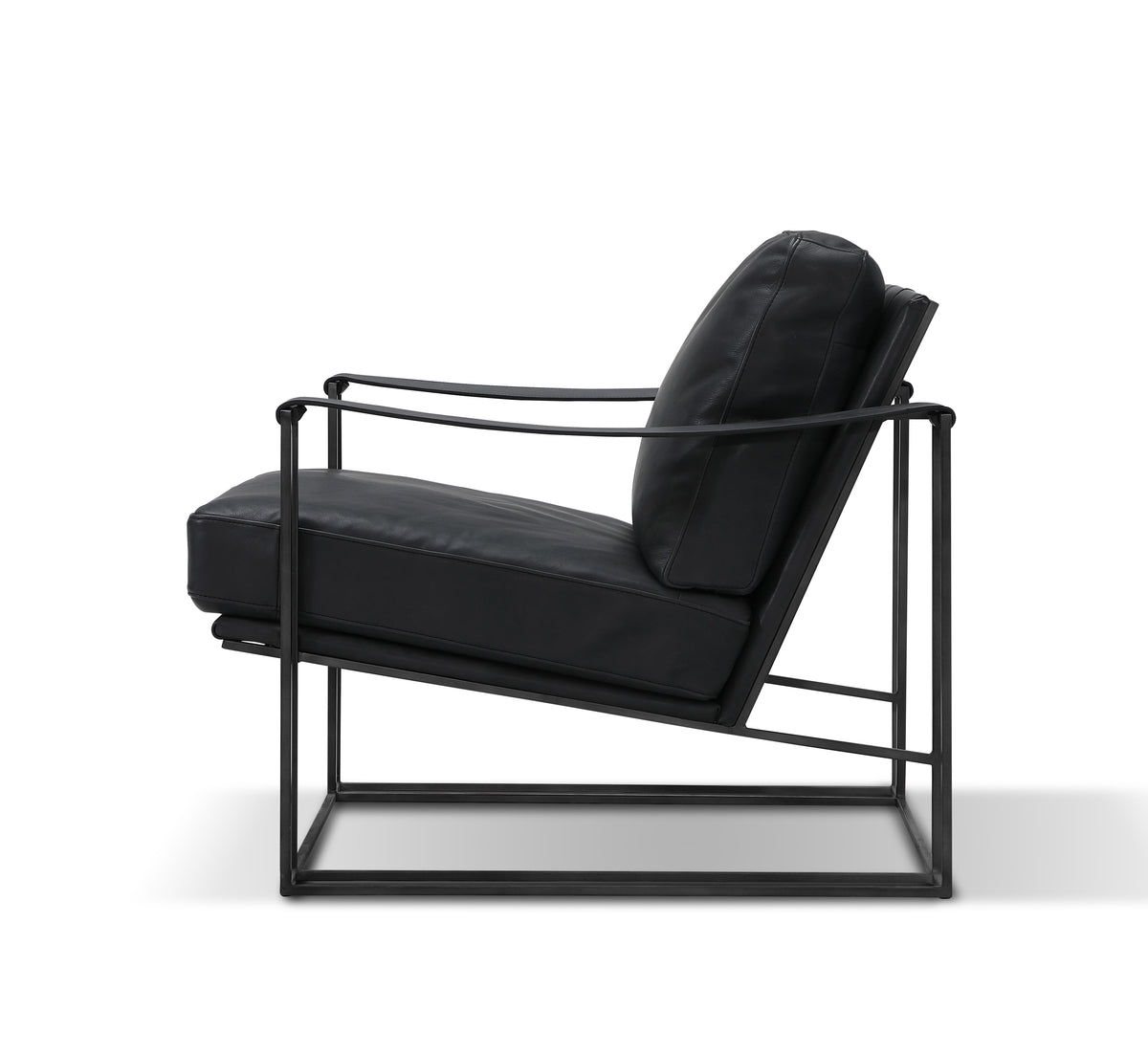 Fredo Top Grain Leather Arm Chair