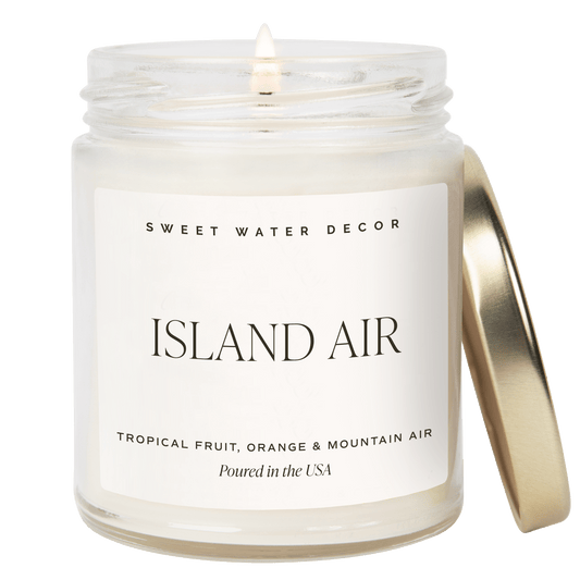 Bougie parfumée Island Air - pot transparent - 255 g