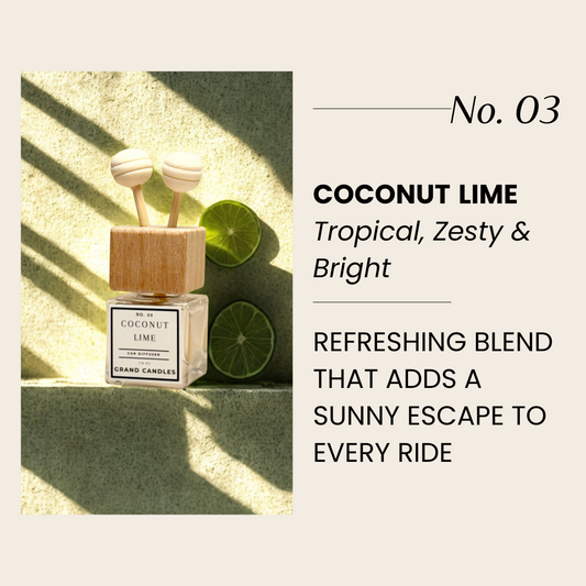 Coconut + Lime Car Diffuser