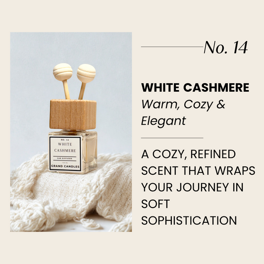 White Cashmere Car Diffuser