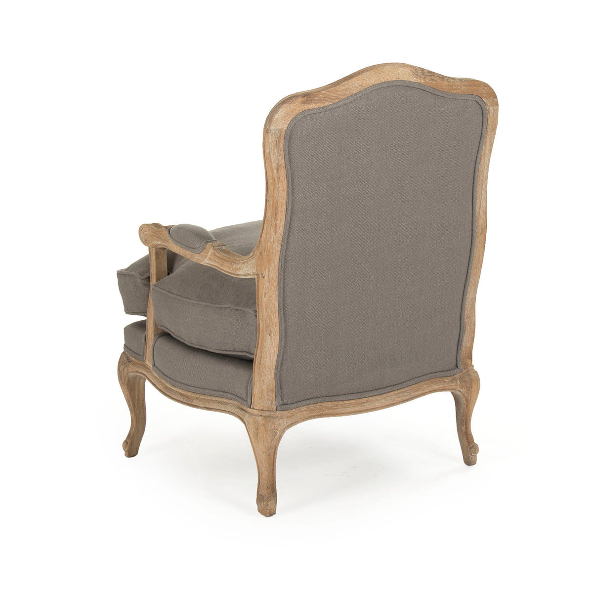 Bastille Warm Taupe Linen Arm Chair