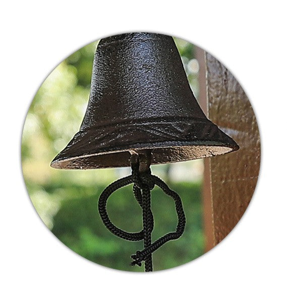 Cast Iron Double Bird  Bell