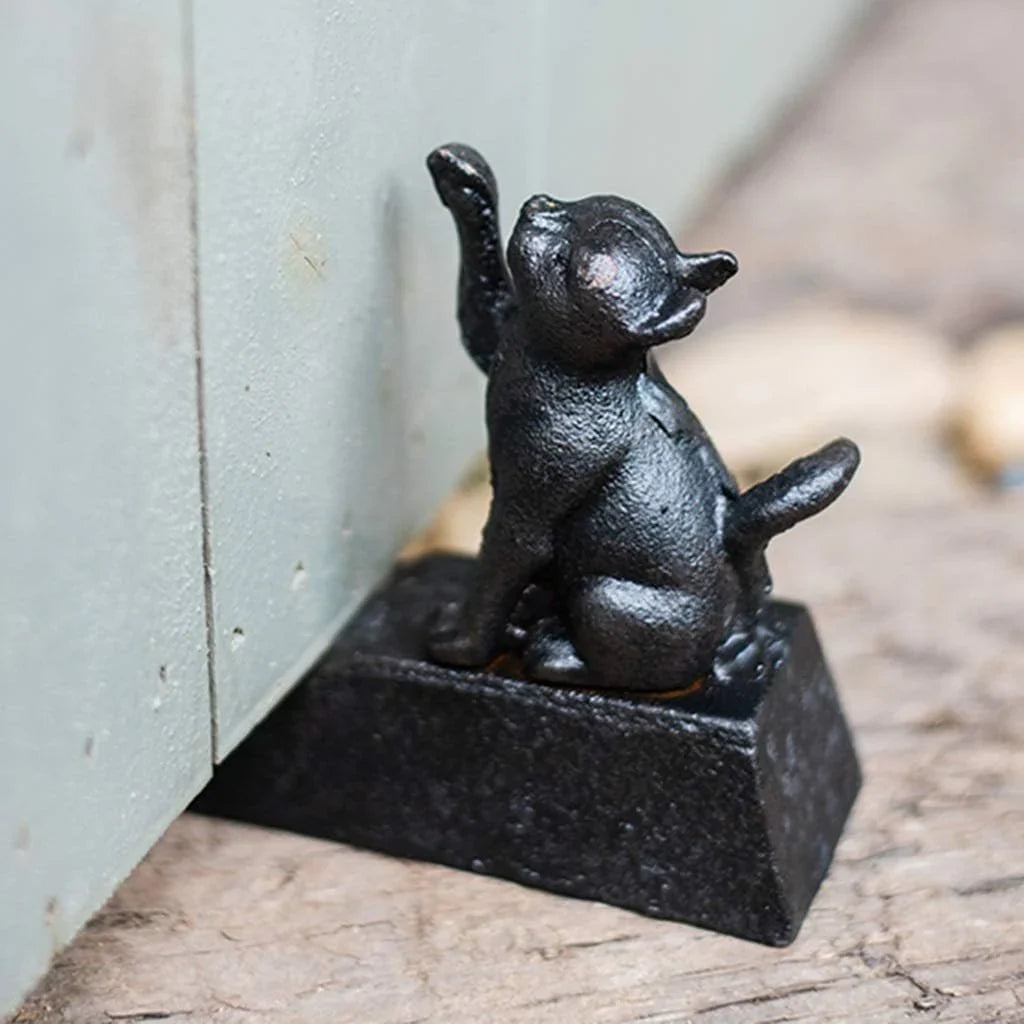 Cast Iron Animal Doorstop