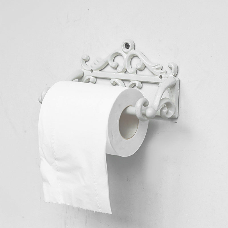 Cast Iron Toilet Paper Holder