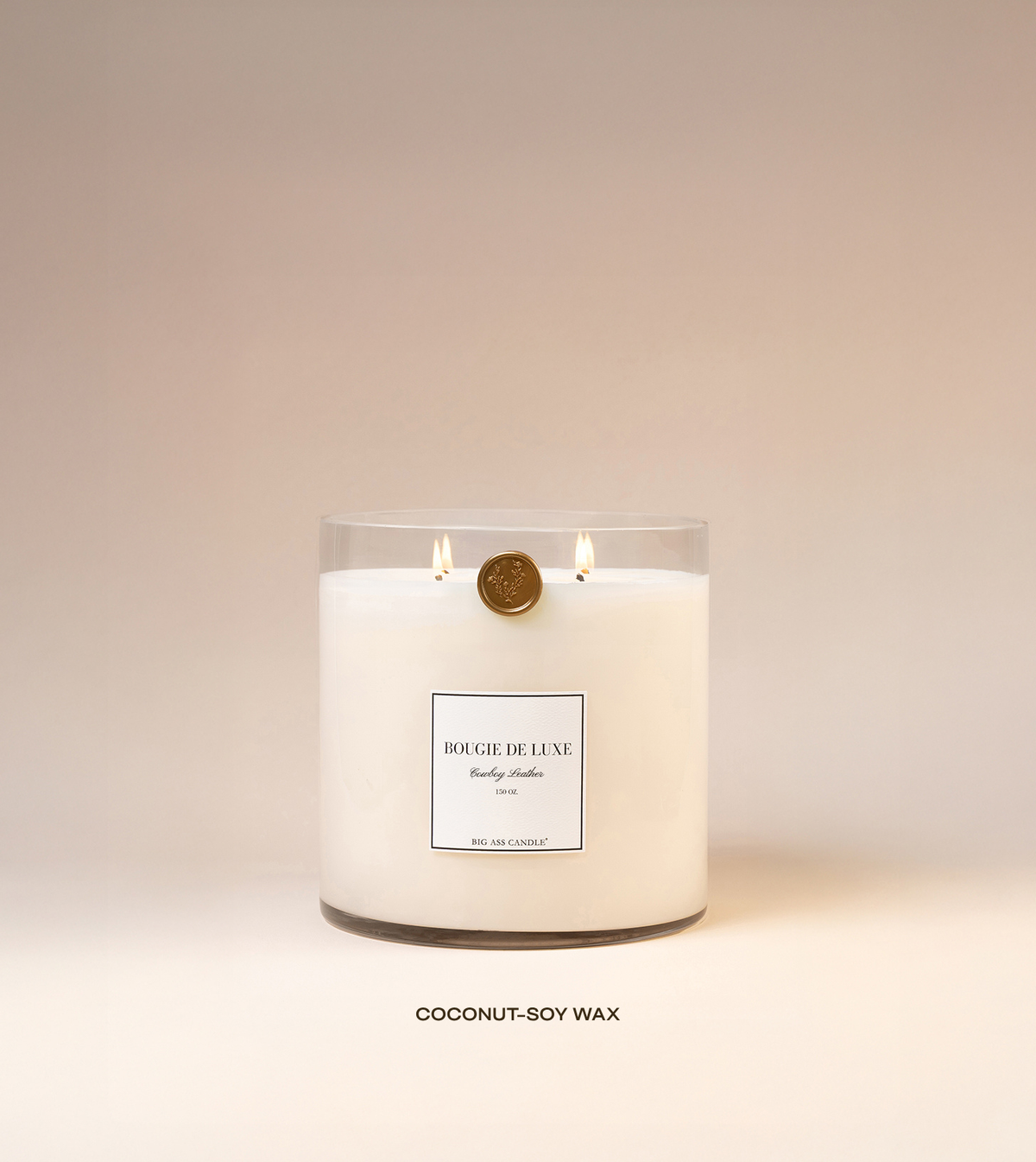 150 oz Cowboy Leather Scented Candle