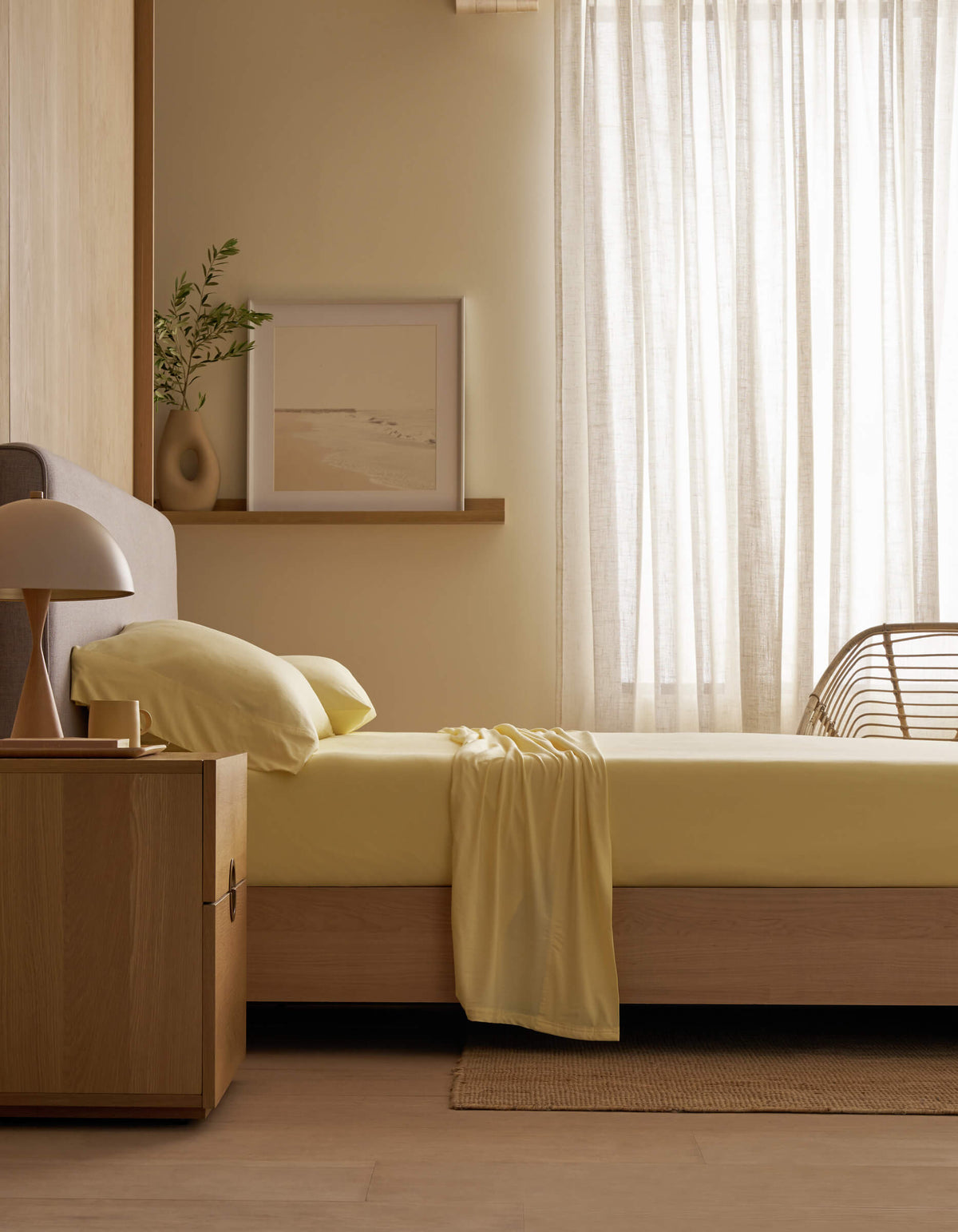 Bamboo Jersey Flat Sheet