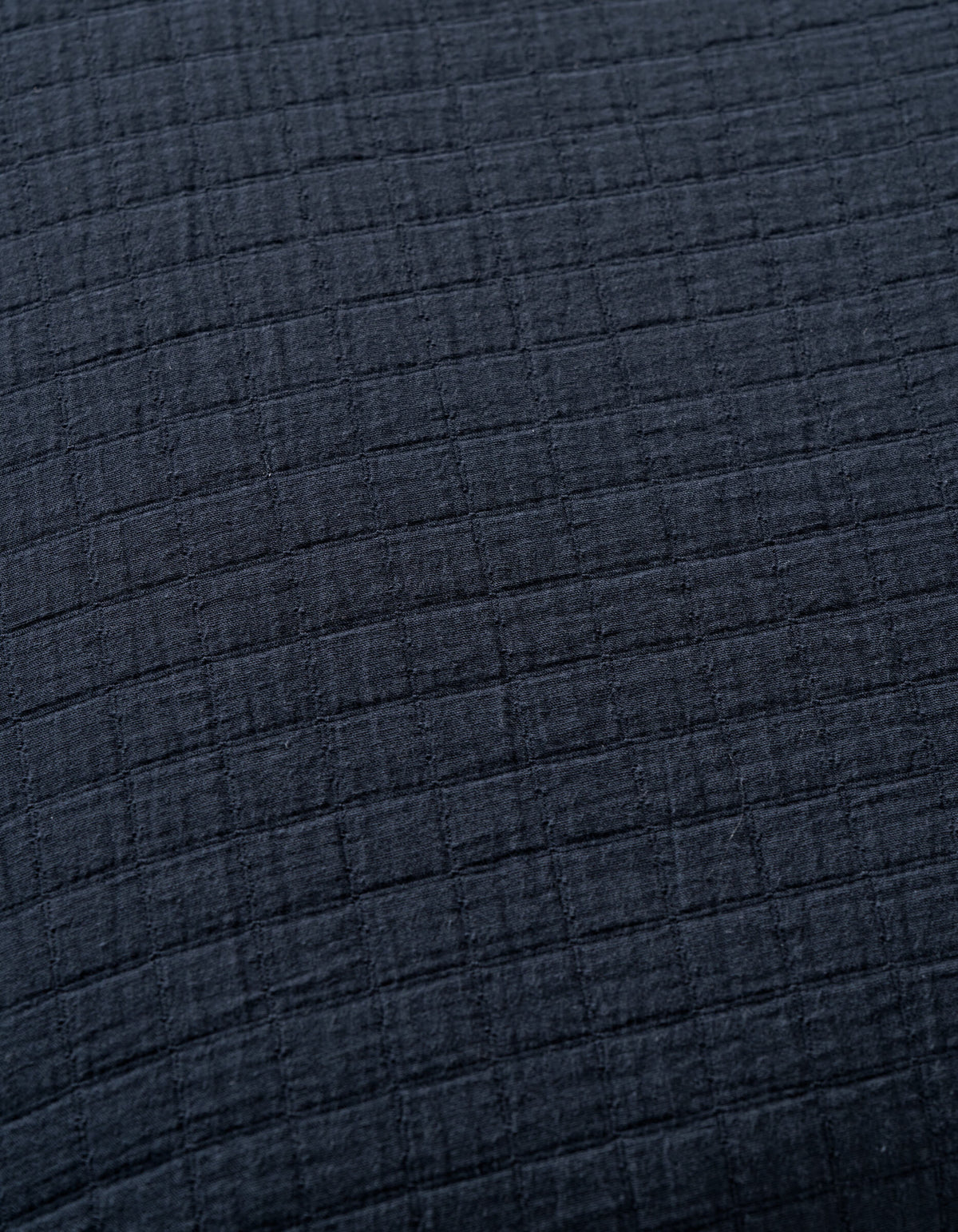 Waterfront Grid Matelasse Blanket