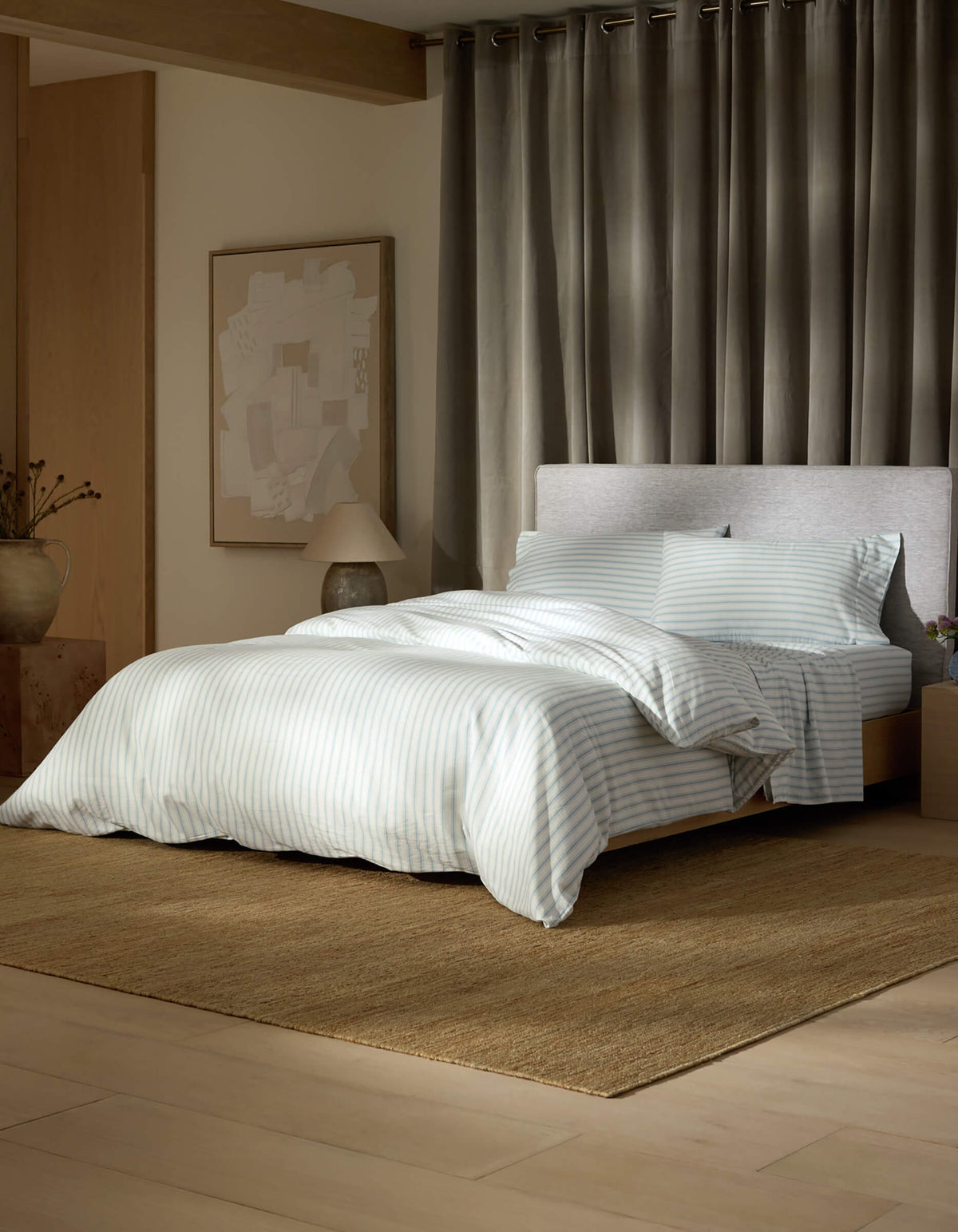 Soft-Wash Cotton Bedding Deluxe Bundle - Silk