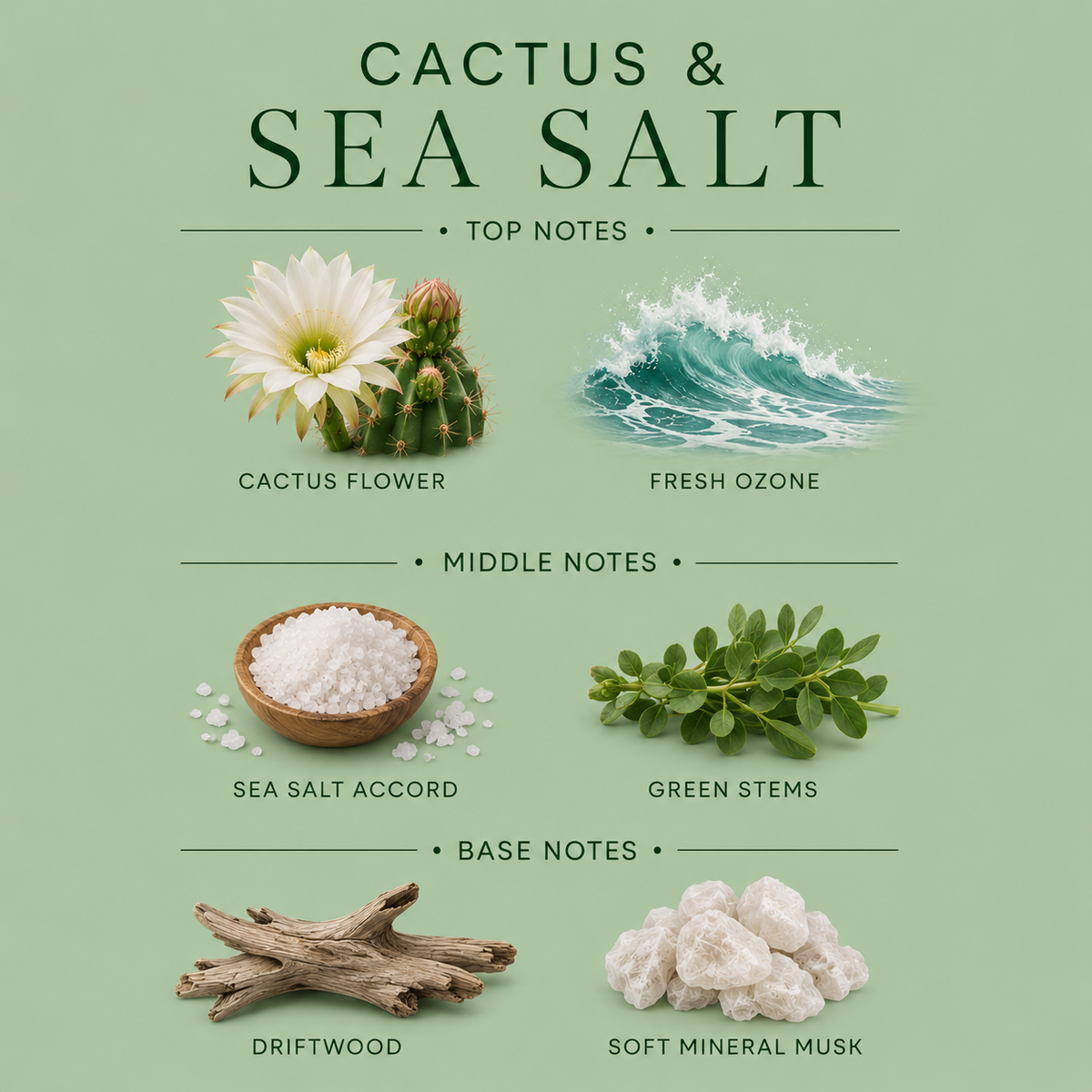 Cactus & Sea Salt Whipped Soap